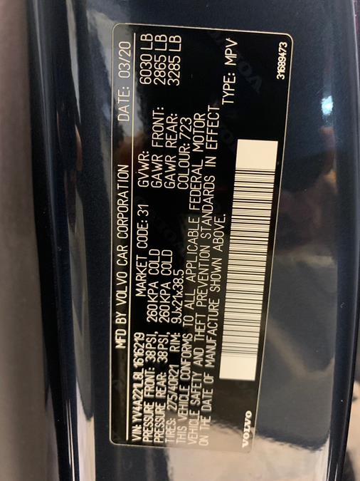 2020 Volvo XC90 T6 AWD Inscription 6 Passenger, available for sale in Lodi, New Jersey | European Auto Expo. Lodi, New Jersey 2020 Volvo XC90 T6 AWD Inscription 6 Passenger, available for sale in Lodi, New Jersey | European Auto Expo. Lodi, New Jersey