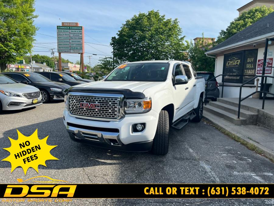 2017 GMC Canyon 4WD Crew Cab 128.3" Denali, available for sale in Commack, New York | DSA Motor Sports Corp. Commack, New York 2017 GMC Canyon 4WD Crew Cab 128.3" Denali, available for sale in Commack, New York | DSA Motor Sports Corp. Commack, New York