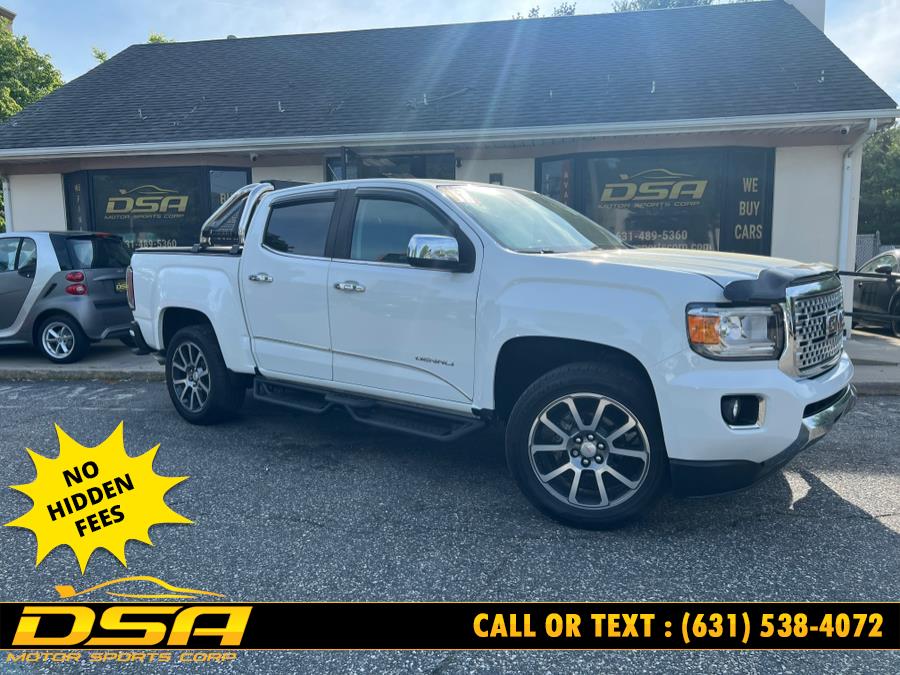 2017 GMC Canyon 4WD Crew Cab 128.3" Denali, available for sale in Commack, New York | DSA Motor Sports Corp. Commack, New York 2017 GMC Canyon 4WD Crew Cab 128.3" Denali, available for sale in Commack, New York | DSA Motor Sports Corp. Commack, New York