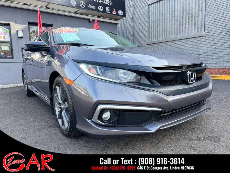 2020 Honda Civic Sedan EX CVT, available for sale in Linden, New Jersey | Car Zone. Linden, New Jersey 2020 Honda Civic Sedan EX CVT, available for sale in Linden, New Jersey | Car Zone. Linden, New Jersey