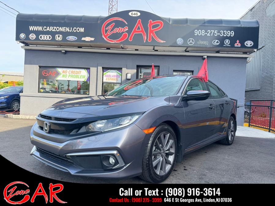 2020 Honda Civic Sedan EX CVT, available for sale in Linden, New Jersey | Car Zone. Linden, New Jersey 2020 Honda Civic Sedan EX CVT, available for sale in Linden, New Jersey | Car Zone. Linden, New Jersey