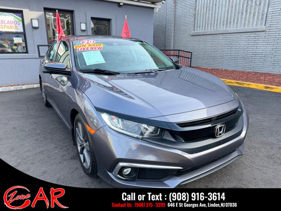 2020 Honda Civic Sedan EX CVT, available for sale in Linden, New Jersey | Car Zone. Linden, New Jersey 2020 Honda Civic Sedan EX CVT, available for sale in Linden, New Jersey | Car Zone. Linden, New Jersey