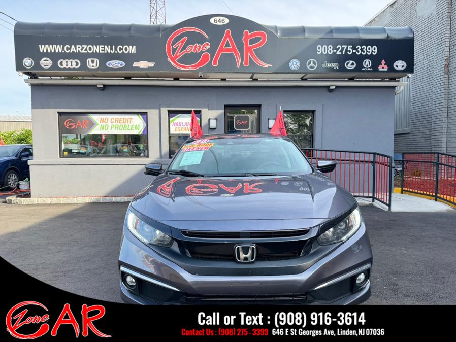 2020 Honda Civic Sedan EX CVT, available for sale in Linden, New Jersey | Car Zone. Linden, New Jersey 2020 Honda Civic Sedan EX CVT, available for sale in Linden, New Jersey | Car Zone. Linden, New Jersey