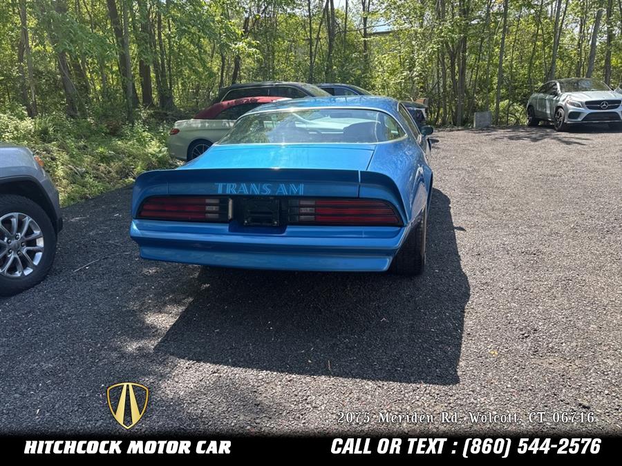 1978 Pontiac Firebird Trans Am, available for sale in Wolcott, Connecticut | Hitchcock Motor Car. Wolcott, Connecticut 1978 Pontiac Firebird Trans Am, available for sale in Wolcott, Connecticut | Hitchcock Motor Car. Wolcott, Connecticut