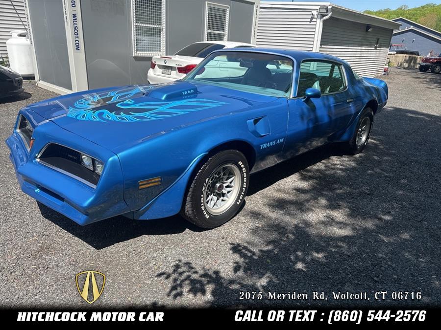 1978 Pontiac Firebird Trans Am, available for sale in Wolcott, Connecticut | Hitchcock Motor Car. Wolcott, Connecticut 1978 Pontiac Firebird Trans Am, available for sale in Wolcott, Connecticut | Hitchcock Motor Car. Wolcott, Connecticut