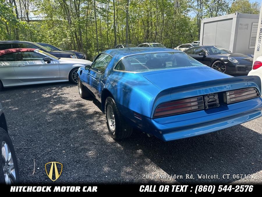 1978 Pontiac Firebird Trans Am, available for sale in Wolcott, Connecticut | Hitchcock Motor Car. Wolcott, Connecticut 1978 Pontiac Firebird Trans Am, available for sale in Wolcott, Connecticut | Hitchcock Motor Car. Wolcott, Connecticut