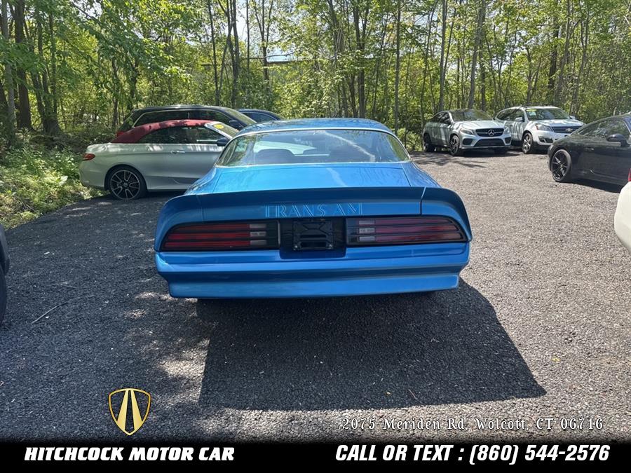 1978 Pontiac Firebird Trans Am, available for sale in Wolcott, Connecticut | Hitchcock Motor Car. Wolcott, Connecticut 1978 Pontiac Firebird Trans Am, available for sale in Wolcott, Connecticut | Hitchcock Motor Car. Wolcott, Connecticut