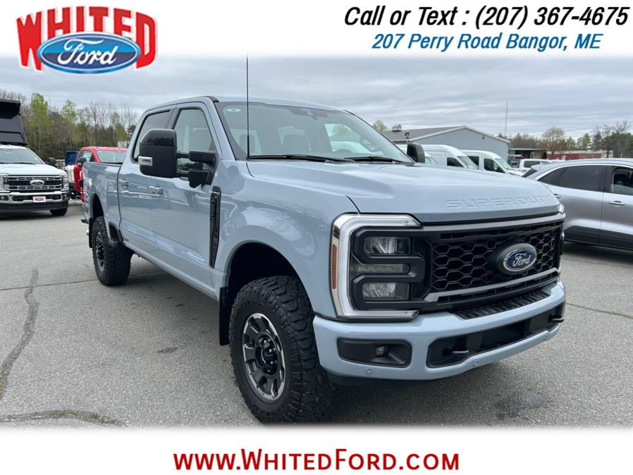 2024 Ford Super Duty F-250 SRW LARIAT TREMOR 4WD Crew Cab 6.75'' Box, available for sale in Bangor, Maine | Whited Ford. Bangor, Maine 2024 Ford Super Duty F-250 SRW LARIAT TREMOR 4WD Crew Cab 6.75'' Box, available for sale in Bangor, Maine | Whited Ford. Bangor, Maine