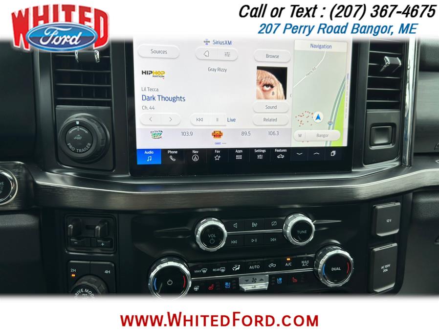 2024 Ford Super Duty F-250 SRW LARIAT TREMOR 4WD Crew Cab 6.75'' Box, available for sale in Bangor, Maine | Whited Ford. Bangor, Maine 2024 Ford Super Duty F-250 SRW LARIAT TREMOR 4WD Crew Cab 6.75'' Box, available for sale in Bangor, Maine | Whited Ford. Bangor, Maine