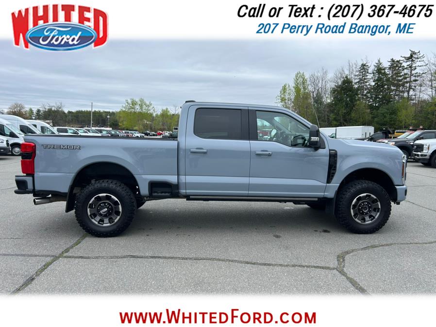 2024 Ford Super Duty F-250 SRW LARIAT TREMOR 4WD Crew Cab 6.75'' Box, available for sale in Bangor, Maine | Whited Ford. Bangor, Maine 2024 Ford Super Duty F-250 SRW LARIAT TREMOR 4WD Crew Cab 6.75'' Box, available for sale in Bangor, Maine | Whited Ford. Bangor, Maine