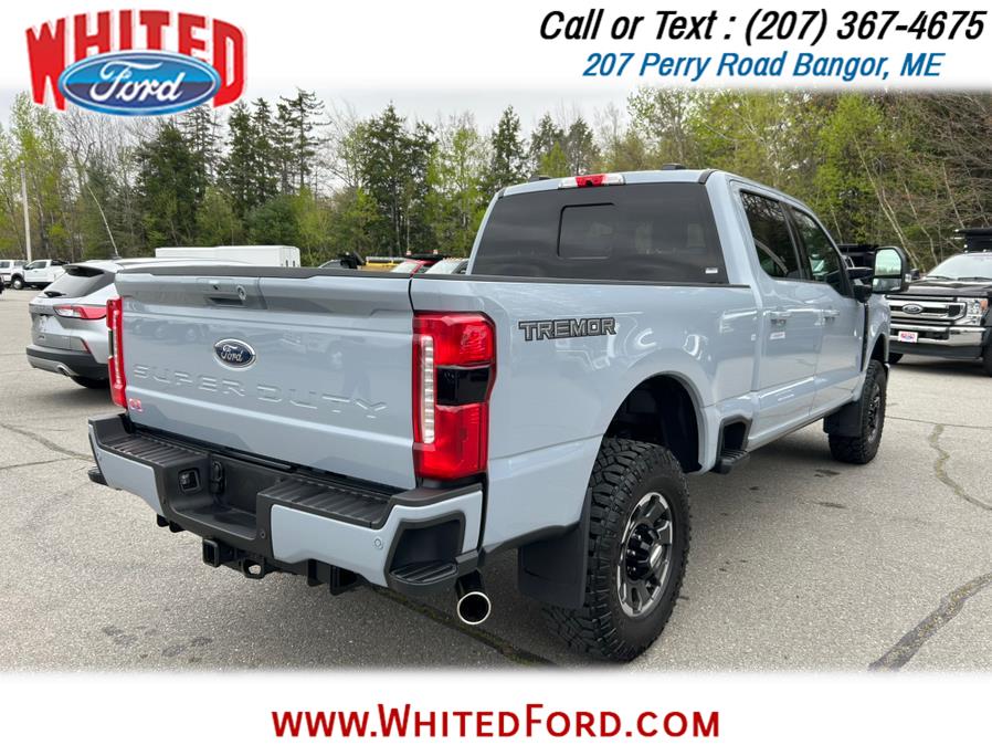2024 Ford Super Duty F-250 SRW LARIAT TREMOR 4WD Crew Cab 6.75'' Box, available for sale in Bangor, Maine | Whited Ford. Bangor, Maine 2024 Ford Super Duty F-250 SRW LARIAT TREMOR 4WD Crew Cab 6.75'' Box, available for sale in Bangor, Maine | Whited Ford. Bangor, Maine