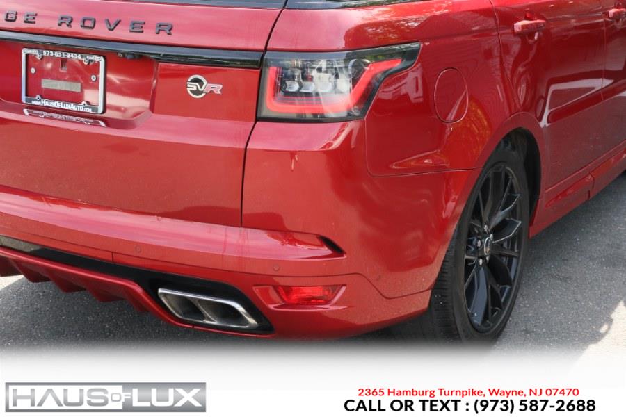 2018 Land Rover Range Rover Sport V8 Supercharged SVR, available for sale in Wayne, New Jersey | Haus of Lux. Wayne, New Jersey 2018 Land Rover Range Rover Sport V8 Supercharged SVR, available for sale in Wayne, New Jersey | Haus of Lux. Wayne, New Jersey