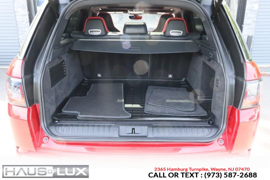 2018 Land Rover Range Rover Sport V8 Supercharged SVR, available for sale in Wayne, New Jersey | Haus of Lux. Wayne, New Jersey 2018 Land Rover Range Rover Sport V8 Supercharged SVR, available for sale in Wayne, New Jersey | Haus of Lux. Wayne, New Jersey
