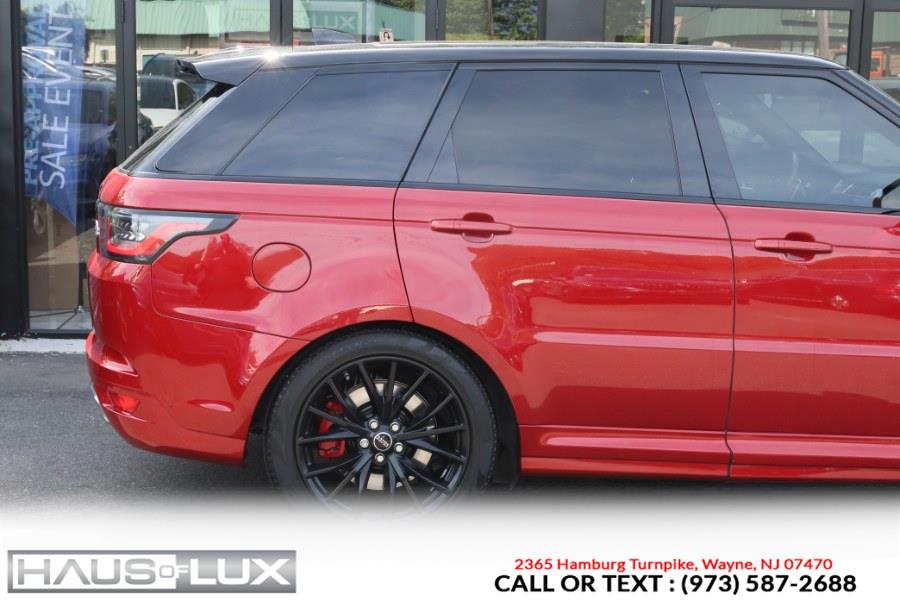 2018 Land Rover Range Rover Sport V8 Supercharged SVR, available for sale in Wayne, New Jersey | Haus of Lux. Wayne, New Jersey 2018 Land Rover Range Rover Sport V8 Supercharged SVR, available for sale in Wayne, New Jersey | Haus of Lux. Wayne, New Jersey