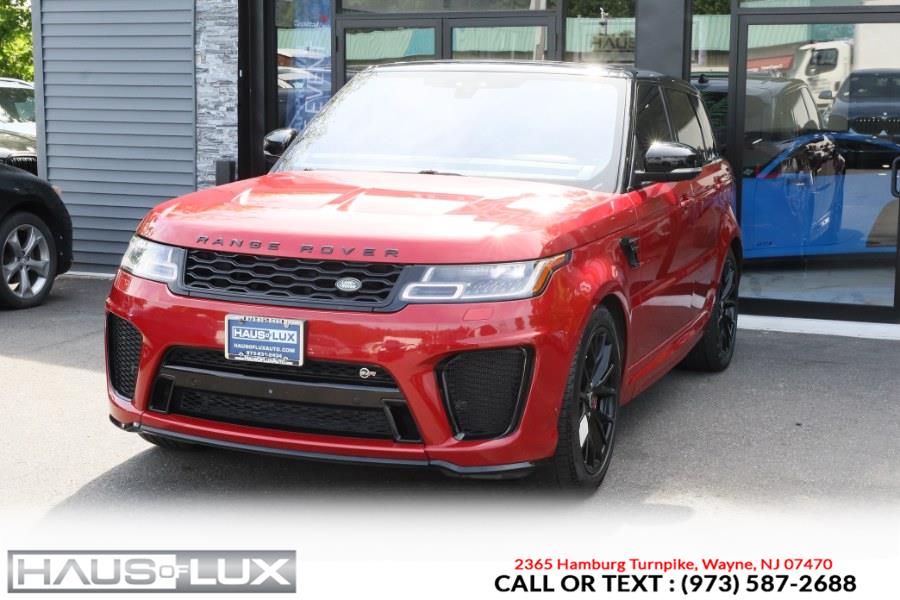 2018 Land Rover Range Rover Sport V8 Supercharged SVR, available for sale in Wayne, New Jersey | Haus of Lux. Wayne, New Jersey 2018 Land Rover Range Rover Sport V8 Supercharged SVR, available for sale in Wayne, New Jersey | Haus of Lux. Wayne, New Jersey