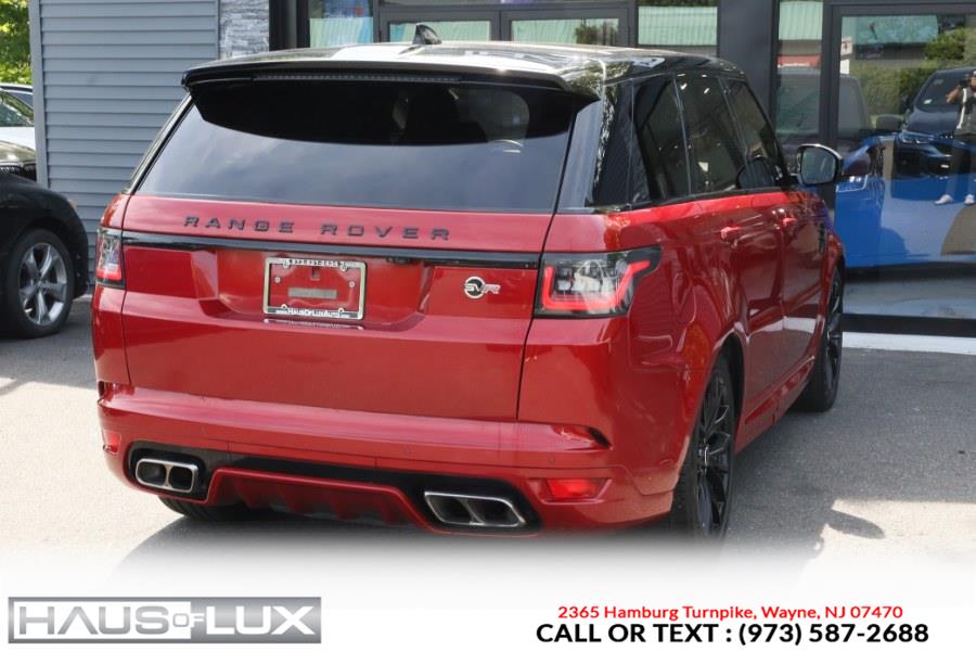 2018 Land Rover Range Rover Sport V8 Supercharged SVR, available for sale in Wayne, New Jersey | Haus of Lux. Wayne, New Jersey 2018 Land Rover Range Rover Sport V8 Supercharged SVR, available for sale in Wayne, New Jersey | Haus of Lux. Wayne, New Jersey