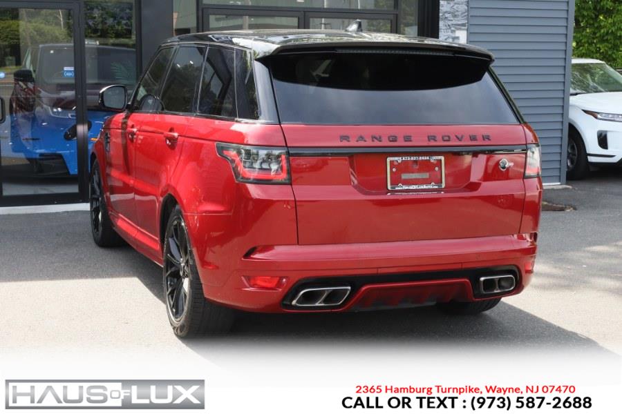 2018 Land Rover Range Rover Sport V8 Supercharged SVR, available for sale in Wayne, New Jersey | Haus of Lux. Wayne, New Jersey 2018 Land Rover Range Rover Sport V8 Supercharged SVR, available for sale in Wayne, New Jersey | Haus of Lux. Wayne, New Jersey