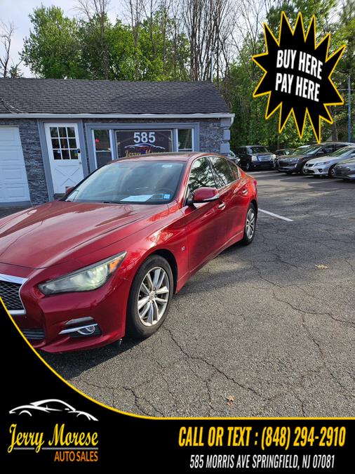 2014 Infiniti Q50 4dr Sdn Premium RWD, available for sale in Springfield, New Jersey | Jerry Morese Auto Sales. Springfield, New Jersey 2014 Infiniti Q50 4dr Sdn Premium RWD, available for sale in Springfield, New Jersey | Jerry Morese Auto Sales. Springfield, New Jersey