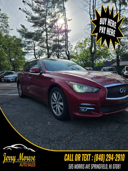 2014 Infiniti Q50 4dr Sdn Premium RWD, available for sale in Springfield, New Jersey | Jerry Morese Auto Sales. Springfield, New Jersey 2014 Infiniti Q50 4dr Sdn Premium RWD, available for sale in Springfield, New Jersey | Jerry Morese Auto Sales. Springfield, New Jersey