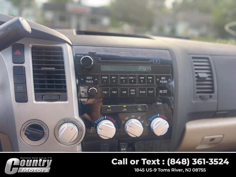 2008 Toyota Tundra 4WD Truck Dbl 5.7L V8 6-Spd AT SR5 (Natl, available for sale in Toms River, New Jersey | Country Motors. Toms River, New Jersey 2008 Toyota Tundra 4WD Truck Dbl 5.7L V8 6-Spd AT SR5 (Natl, available for sale in Toms River, New Jersey | Country Motors. Toms River, New Jersey