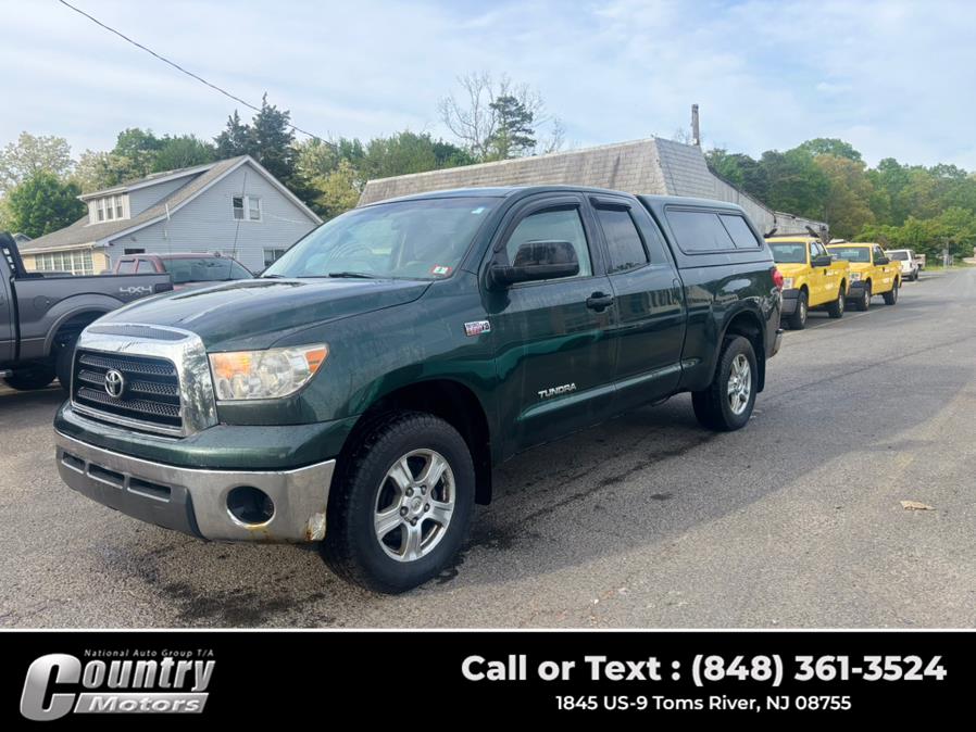 2008 Toyota Tundra 4WD Truck Dbl 5.7L V8 6-Spd AT SR5 (Natl, available for sale in Toms River, New Jersey | Country Motors. Toms River, New Jersey 2008 Toyota Tundra 4WD Truck Dbl 5.7L V8 6-Spd AT SR5 (Natl, available for sale in Toms River, New Jersey | Country Motors. Toms River, New Jersey