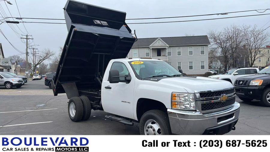 Used 2012 Chevrolet Silverado 3500 Hd Regular Cab & Chassis in New Haven, Connecticut | Boulevard Motors LLC. New Haven, Connecticut
