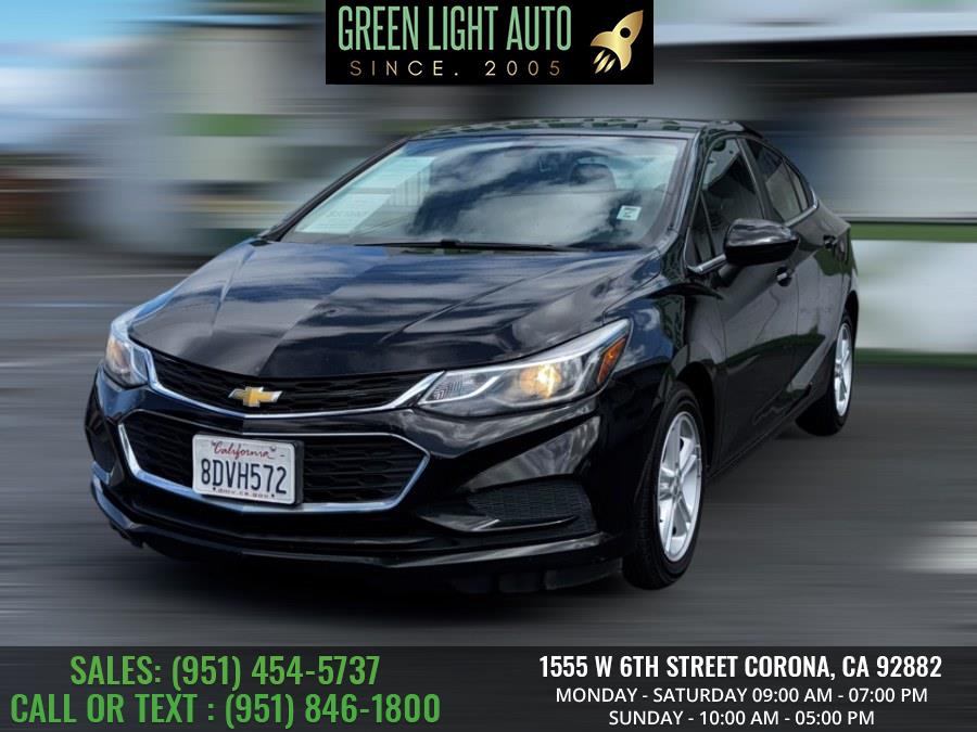 2018 Chevrolet Cruze 4dr Sdn 1.4L LT w/1SD, available for sale in Corona, California | Green Light Auto. Corona, California 2018 Chevrolet Cruze 4dr Sdn 1.4L LT w/1SD, available for sale in Corona, California | Green Light Auto. Corona, California
