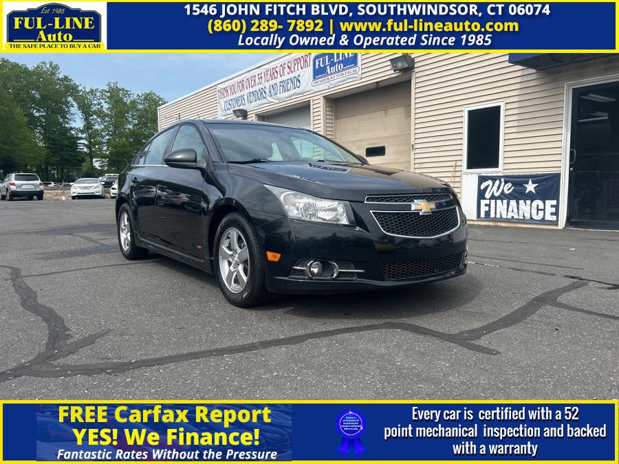 2014 Chevrolet Cruze 4dr Sdn Auto 1LT, available for sale in South Windsor , Connecticut | Ful-line Auto LLC. South Windsor , Connecticut 2014 Chevrolet Cruze 4dr Sdn Auto 1LT, available for sale in South Windsor , Connecticut | Ful-line Auto LLC. South Windsor , Connecticut