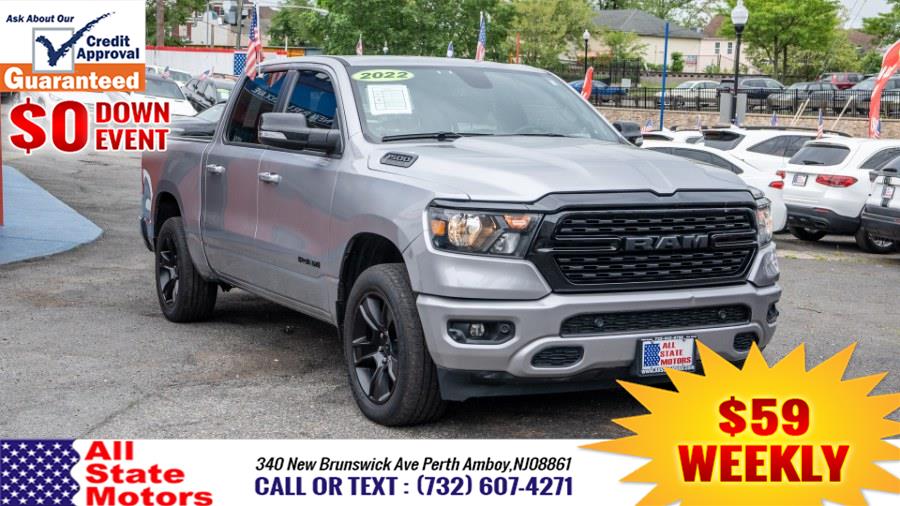 2022 Ram 1500 Big Horn 4x4 Crew Cab 5''7" Box, available for sale in Perth Amboy, New Jersey | All State Motor Inc. Perth Amboy, New Jersey 2022 Ram 1500 Big Horn 4x4 Crew Cab 5''7" Box, available for sale in Perth Amboy, New Jersey | All State Motor Inc. Perth Amboy, New Jersey