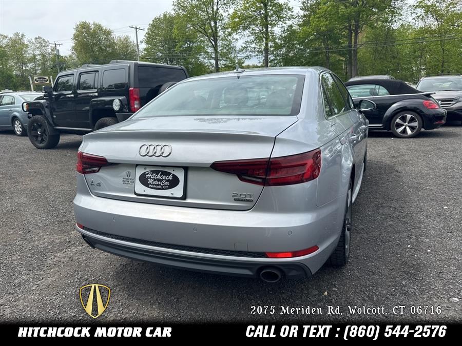 2018 Audi A4 2.0T Premium Plus, available for sale in Wolcott, Connecticut | Hitchcock Motor Car. Wolcott, Connecticut 2018 Audi A4 2.0T Premium Plus, available for sale in Wolcott, Connecticut | Hitchcock Motor Car. Wolcott, Connecticut