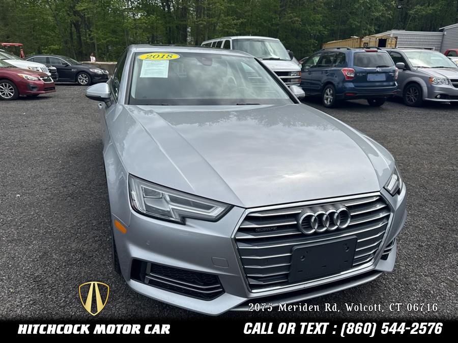 2018 Audi A4 2.0T Premium Plus, available for sale in Wolcott, Connecticut | Hitchcock Motor Car. Wolcott, Connecticut 2018 Audi A4 2.0T Premium Plus, available for sale in Wolcott, Connecticut | Hitchcock Motor Car. Wolcott, Connecticut