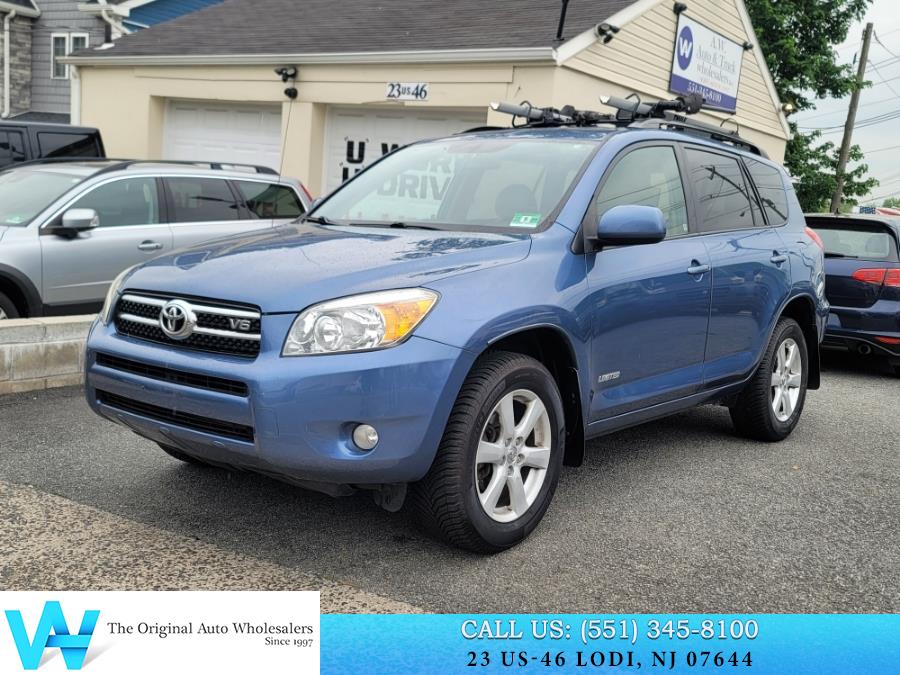 2008 Toyota RAV4 4WD 4dr V6 5-Spd AT Ltd (Natl), available for sale in Lodi, New Jersey | AW Auto & Truck Wholesalers, Inc. Lodi, New Jersey 2008 Toyota RAV4 4WD 4dr V6 5-Spd AT Ltd (Natl), available for sale in Lodi, New Jersey | AW Auto & Truck Wholesalers, Inc. Lodi, New Jersey