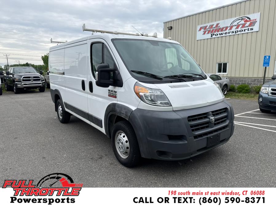 Used 2017 Ram ProMaster Cargo Van in East Windsor, Connecticut | Full Throttle Power Sports LLC. East Windsor, Connecticut