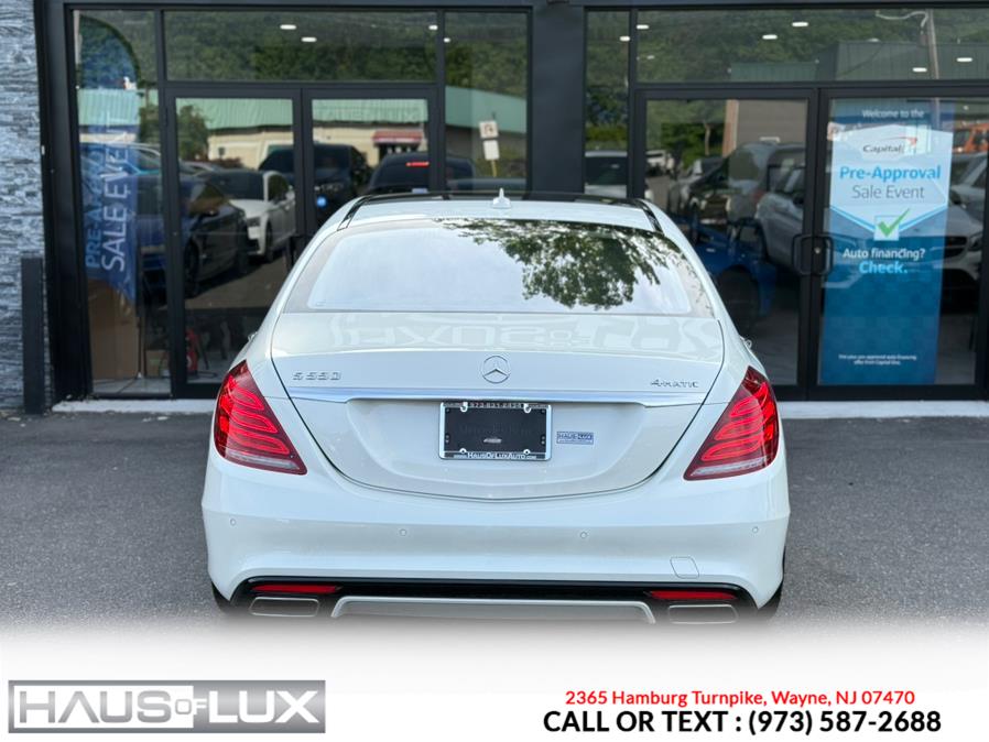 2016 Mercedes-Benz S-Class 4dr Sdn S 550 4MATIC, available for sale in Wayne, New Jersey | Haus of Lux. Wayne, New Jersey 2016 Mercedes-Benz S-Class 4dr Sdn S 550 4MATIC, available for sale in Wayne, New Jersey | Haus of Lux. Wayne, New Jersey