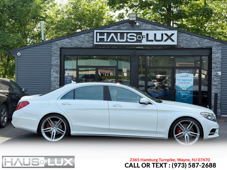 2016 Mercedes-Benz S-Class 4dr Sdn S 550 4MATIC, available for sale in Wayne, New Jersey | Haus of Lux. Wayne, New Jersey 2016 Mercedes-Benz S-Class 4dr Sdn S 550 4MATIC, available for sale in Wayne, New Jersey | Haus of Lux. Wayne, New Jersey