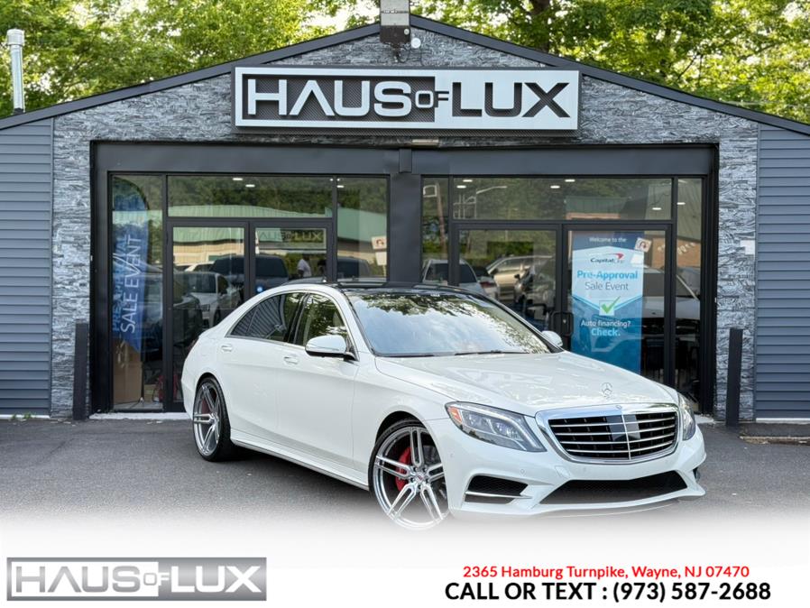 2016 Mercedes-Benz S-Class 4dr Sdn S 550 4MATIC, available for sale in Wayne, New Jersey | Haus of Lux. Wayne, New Jersey 2016 Mercedes-Benz S-Class 4dr Sdn S 550 4MATIC, available for sale in Wayne, New Jersey | Haus of Lux. Wayne, New Jersey