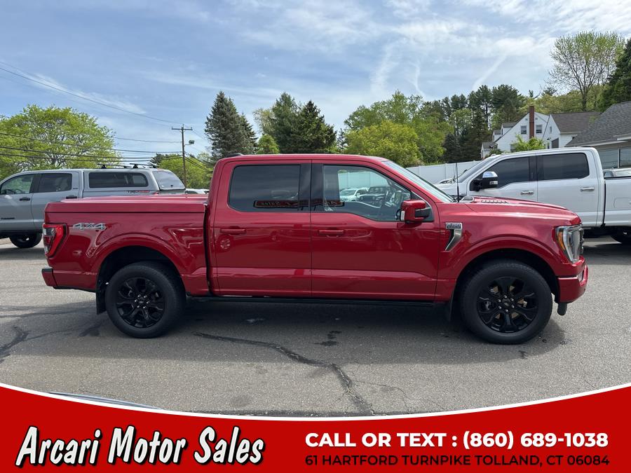 2022 Ford F-150 Platinum 4WD SuperCrew 5.5'' Box, available for sale in Tolland, Connecticut | Arcari Motor Sales. Tolland, Connecticut 2022 Ford F-150 Platinum 4WD SuperCrew 5.5'' Box, available for sale in Tolland, Connecticut | Arcari Motor Sales. Tolland, Connecticut
