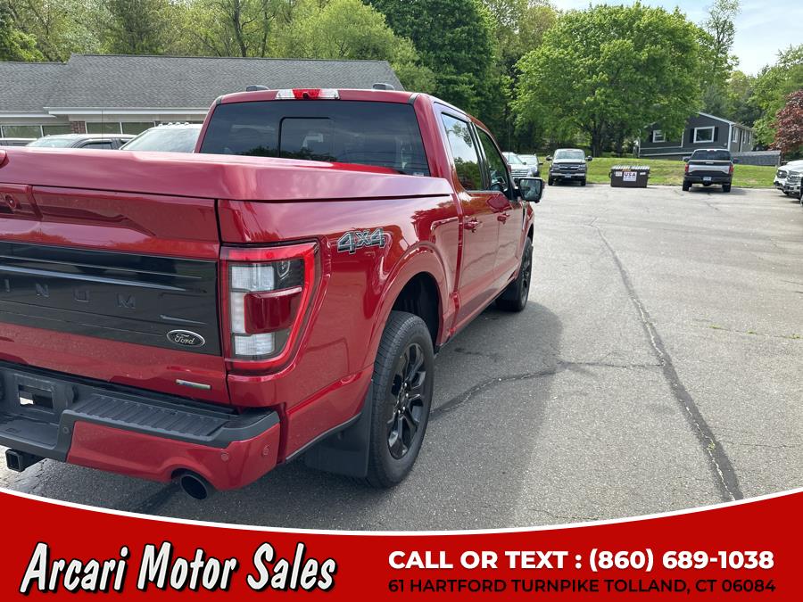 2022 Ford F-150 Platinum 4WD SuperCrew 5.5'' Box, available for sale in Tolland, Connecticut | Arcari Motor Sales. Tolland, Connecticut 2022 Ford F-150 Platinum 4WD SuperCrew 5.5'' Box, available for sale in Tolland, Connecticut | Arcari Motor Sales. Tolland, Connecticut
