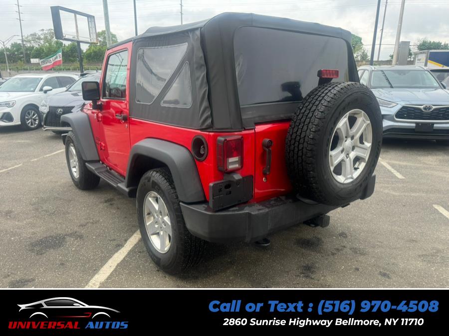 2015 Jeep Wrangler 4WD 2dr Sport, available for sale in Bellmore, New York | Universal Autos. Bellmore, New York 2015 Jeep Wrangler 4WD 2dr Sport, available for sale in Bellmore, New York | Universal Autos. Bellmore, New York