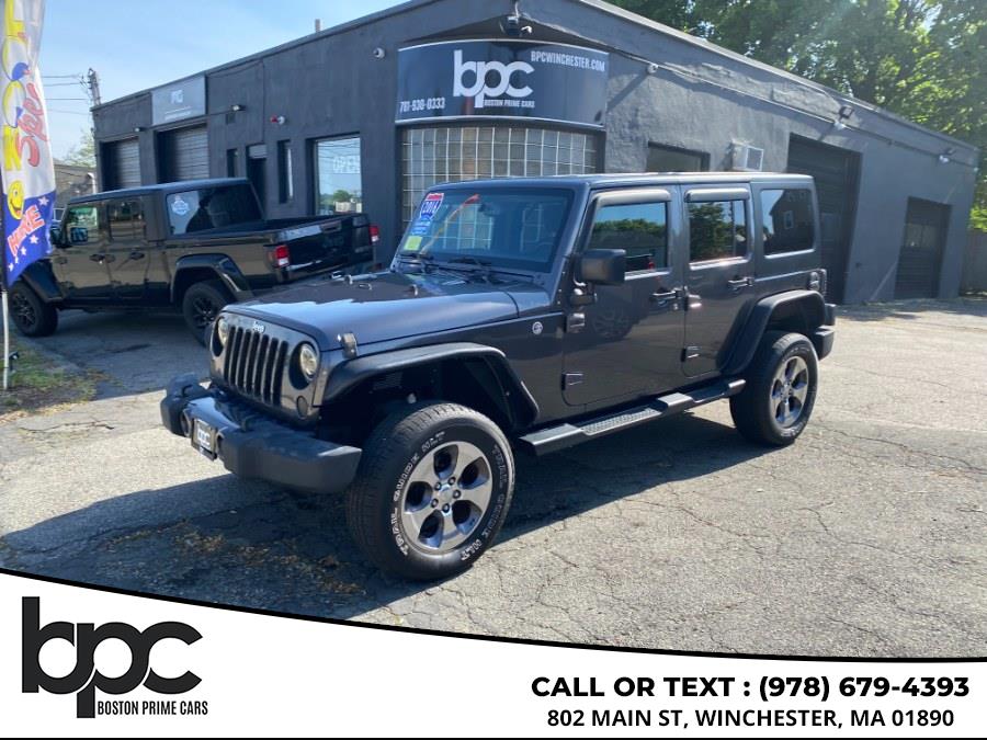 Used 2016 Jeep Wrangler Unlimited in Winchester, Massachusetts | Boston Prime Cars. Winchester, Massachusetts