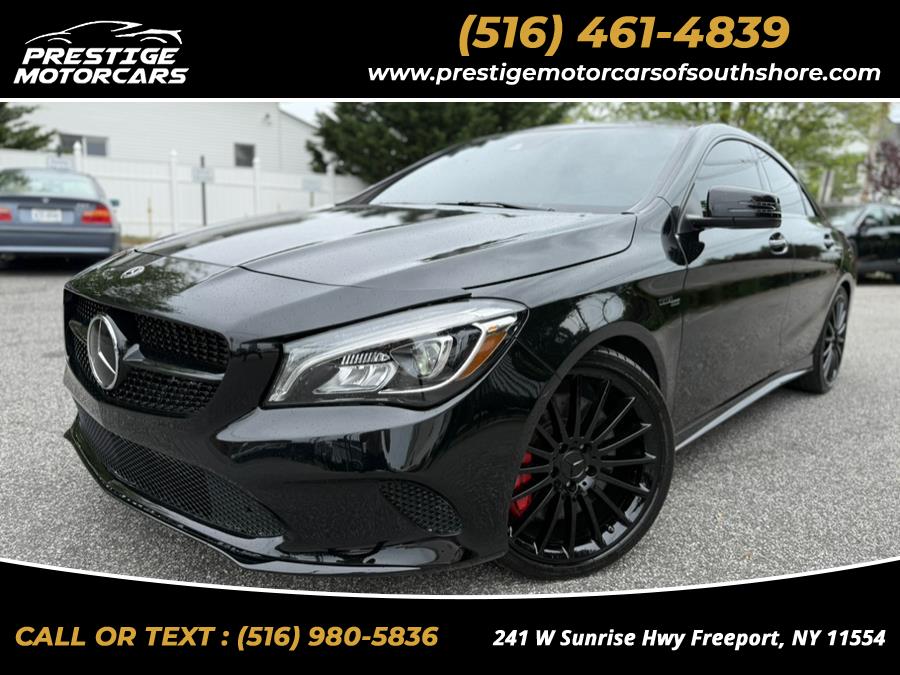 2019 Mercedes-Benz CLA AMG CLA 45 4MATIC Coupe, available for sale in Freeport, New York | Prestige Motor Cars. Freeport, New York 2019 Mercedes-Benz CLA AMG CLA 45 4MATIC Coupe, available for sale in Freeport, New York | Prestige Motor Cars. Freeport, New York