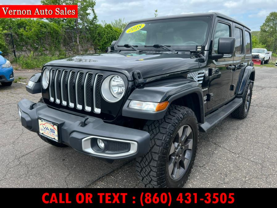 Used 2018 Jeep Wrangler Unlimited in Manchester, Connecticut | Vernon Auto Sale & Service. Manchester, Connecticut