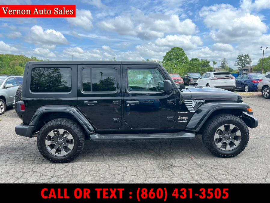 2018 Jeep Wrangler Unlimited Sahara 4x4, available for sale in Manchester, Connecticut | Vernon Auto Sale & Service. Manchester, Connecticut 2018 Jeep Wrangler Unlimited Sahara 4x4, available for sale in Manchester, Connecticut | Vernon Auto Sale & Service. Manchester, Connecticut