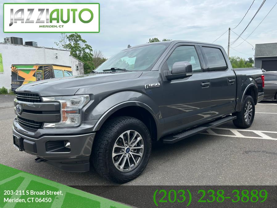 2018 Ford F-150 LARIAT 4WD SuperCrew 5.5'' Box, available for sale in Meriden, Connecticut | Jazzi Auto Sales LLC. Meriden, Connecticut 2018 Ford F-150 LARIAT 4WD SuperCrew 5.5'' Box, available for sale in Meriden, Connecticut | Jazzi Auto Sales LLC. Meriden, Connecticut