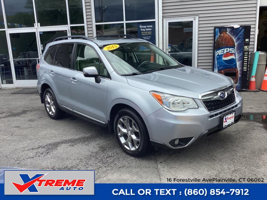 2015 Subaru Forester 4dr CVT 2.5i Touring PZEV, available for sale in Plainville, Connecticut | Xtreme Auto. Plainville, Connecticut 2015 Subaru Forester 4dr CVT 2.5i Touring PZEV, available for sale in Plainville, Connecticut | Xtreme Auto. Plainville, Connecticut