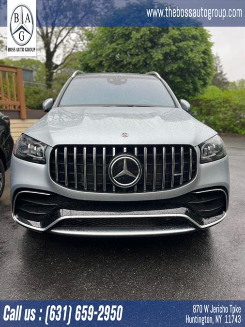 2023 Mercedes-Benz GLS 63 AMG 4MATIC+ SUV, available for sale in Huntington, New York | The Boss Auto Group. Huntington, New York 2023 Mercedes-Benz GLS 63 AMG 4MATIC+ SUV, available for sale in Huntington, New York | The Boss Auto Group. Huntington, New York