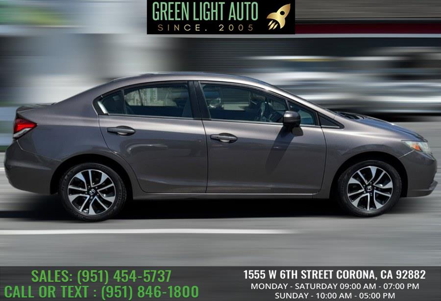 2014 Honda Civic Sedan 4dr CVT EX, available for sale in Corona, California | Green Light Auto. Corona, California 2014 Honda Civic Sedan 4dr CVT EX, available for sale in Corona, California | Green Light Auto. Corona, California