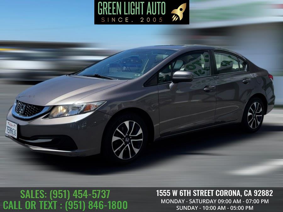 2014 Honda Civic Sedan 4dr CVT EX, available for sale in Corona, California | Green Light Auto. Corona, California 2014 Honda Civic Sedan 4dr CVT EX, available for sale in Corona, California | Green Light Auto. Corona, California
