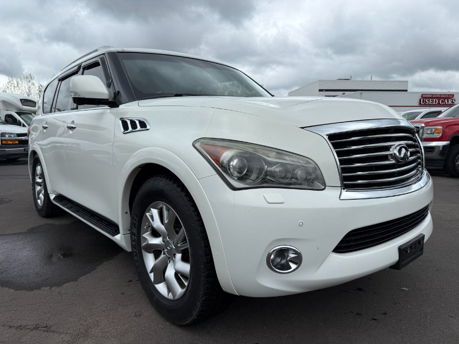 2012 Infiniti QX56 4WD 4dr 7-passenger, available for sale in Ortonville, Michigan | Marsh Auto Sales LLC. Ortonville, Michigan 2012 Infiniti QX56 4WD 4dr 7-passenger, available for sale in Ortonville, Michigan | Marsh Auto Sales LLC. Ortonville, Michigan