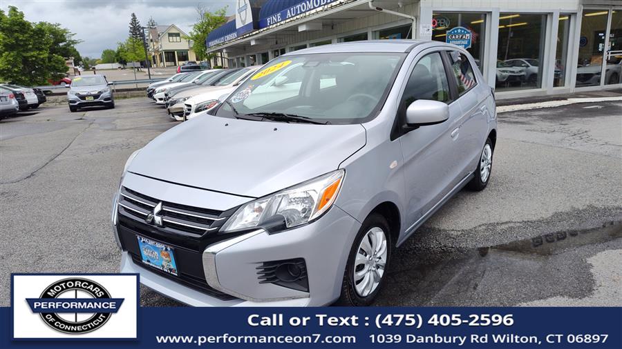 2024 Mitsubishi Mirage ES CVT, available for sale in Wilton, Connecticut | Performance Motor Cars Of Connecticut LLC. Wilton, Connecticut 2024 Mitsubishi Mirage ES CVT, available for sale in Wilton, Connecticut | Performance Motor Cars Of Connecticut LLC. Wilton, Connecticut
